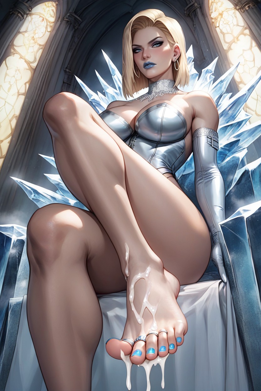 Curvy, Extremely Highly Detailed, Foot Focus Hentai AI Porn
