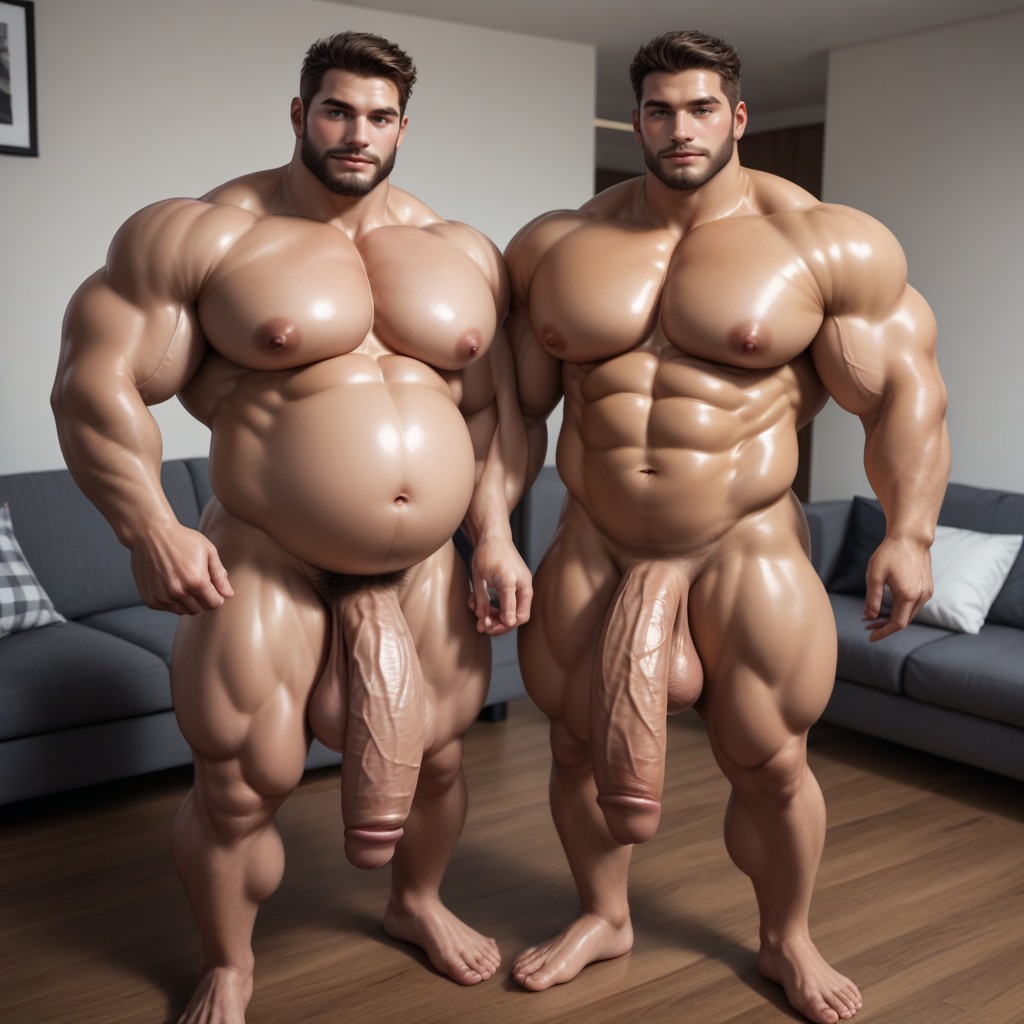 Big Thick Cock, White Monster Cock, Big Huge Feet Porno IA Gay