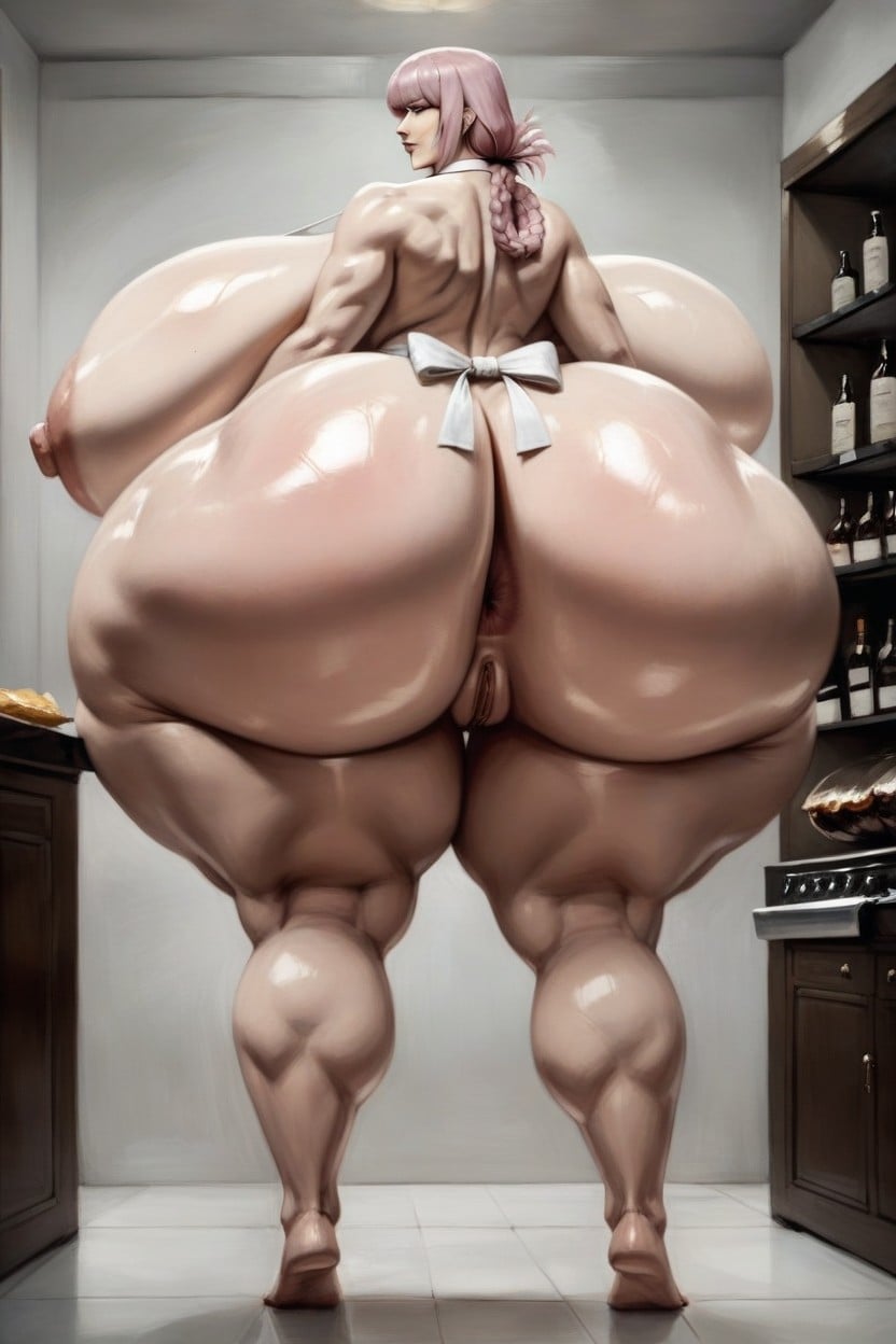 Cute, Breast Expansion, Hyper Giant Ass AI Porn