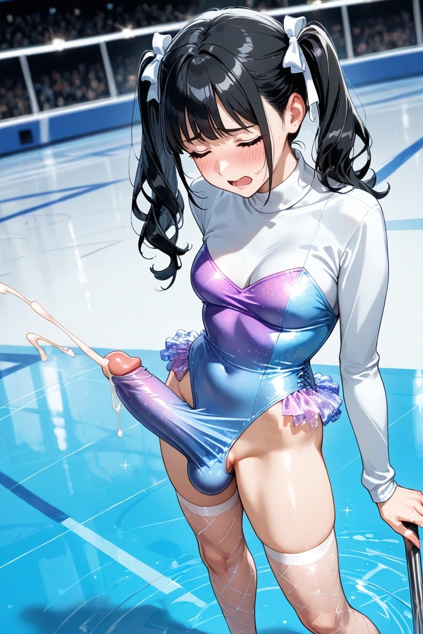 Black Hair, Mussive Cumshot, Shy Hentai AI Porn