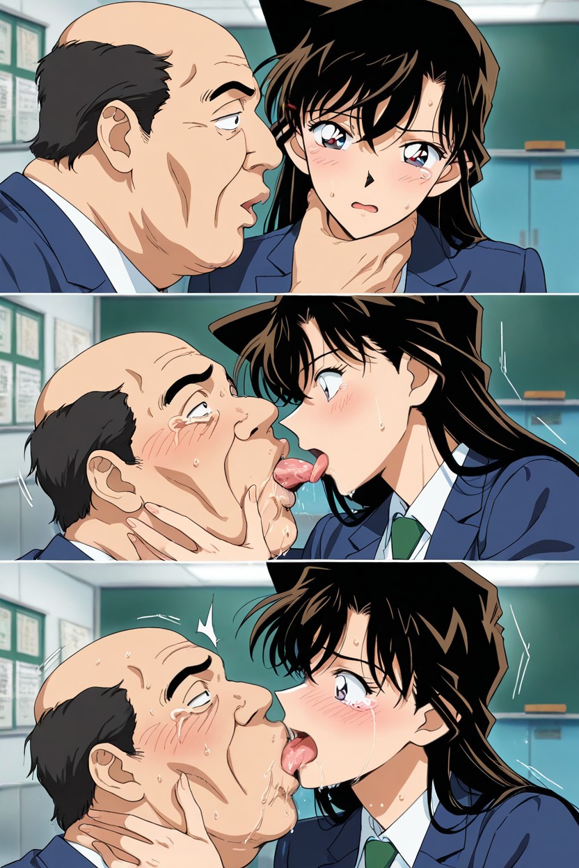 White Blouse, Blush, Drool Hentai KI Porno