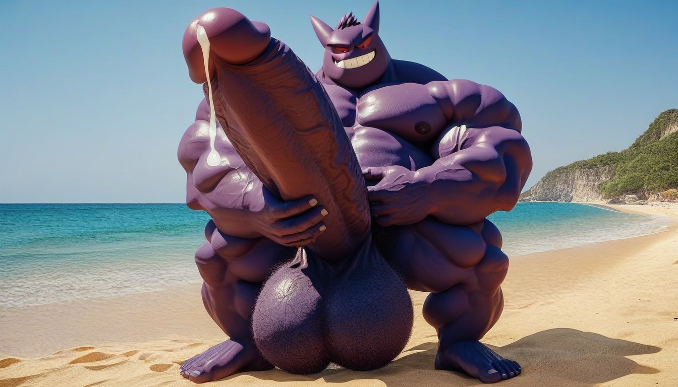 25+, Oversize Hyper Long Veiny Cock, Hyper Balls AI同性戀黃片