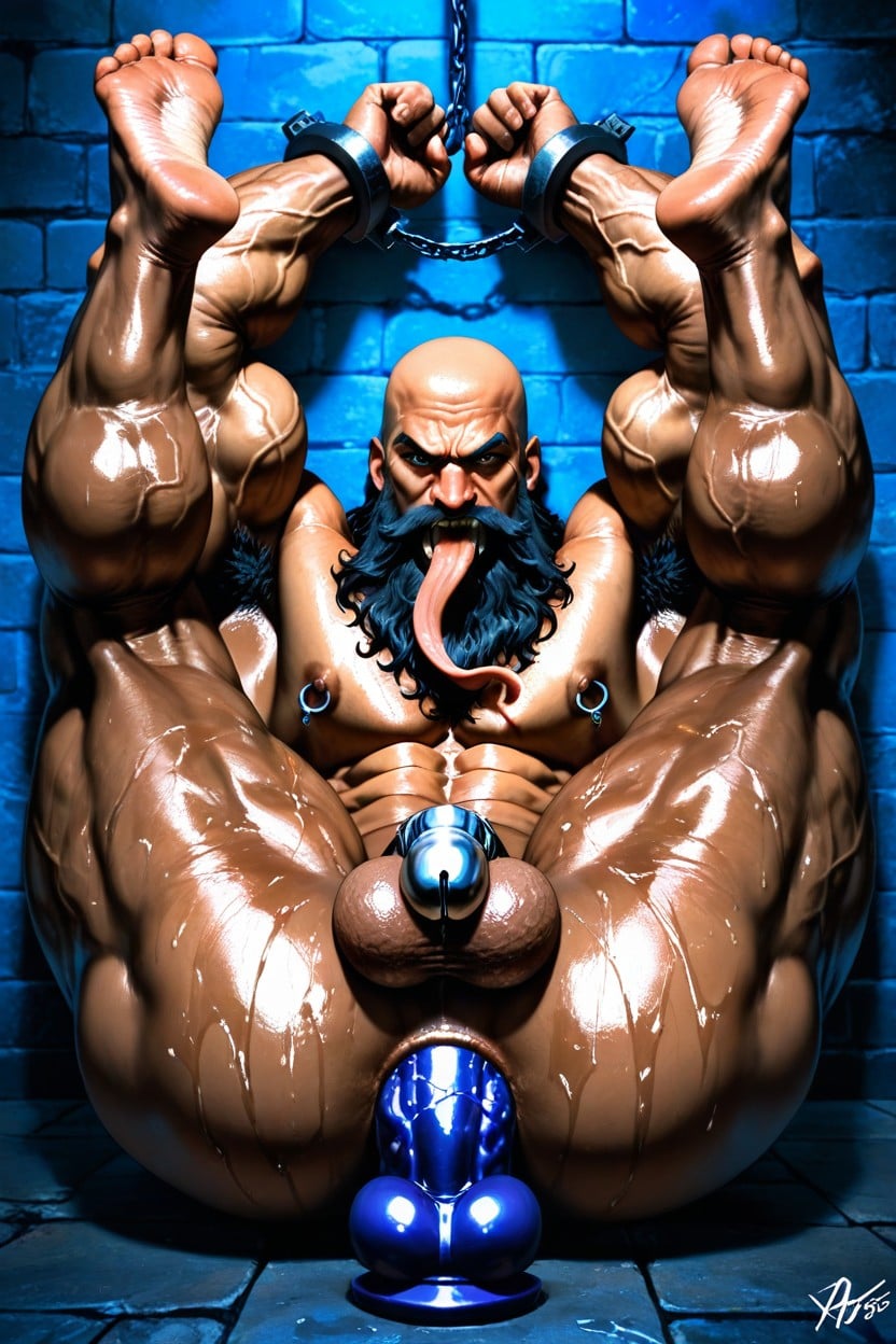 Bara, Balls As Big As Balloons, Big Monster Mouth Porno IA Gay