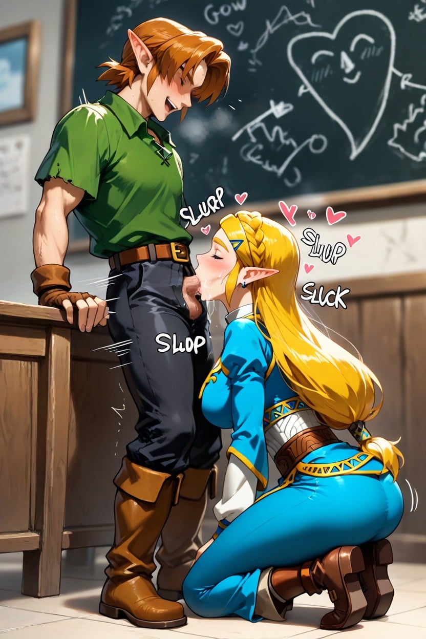 Delighted, Male Pants Down, Messy Hair Hentai IA