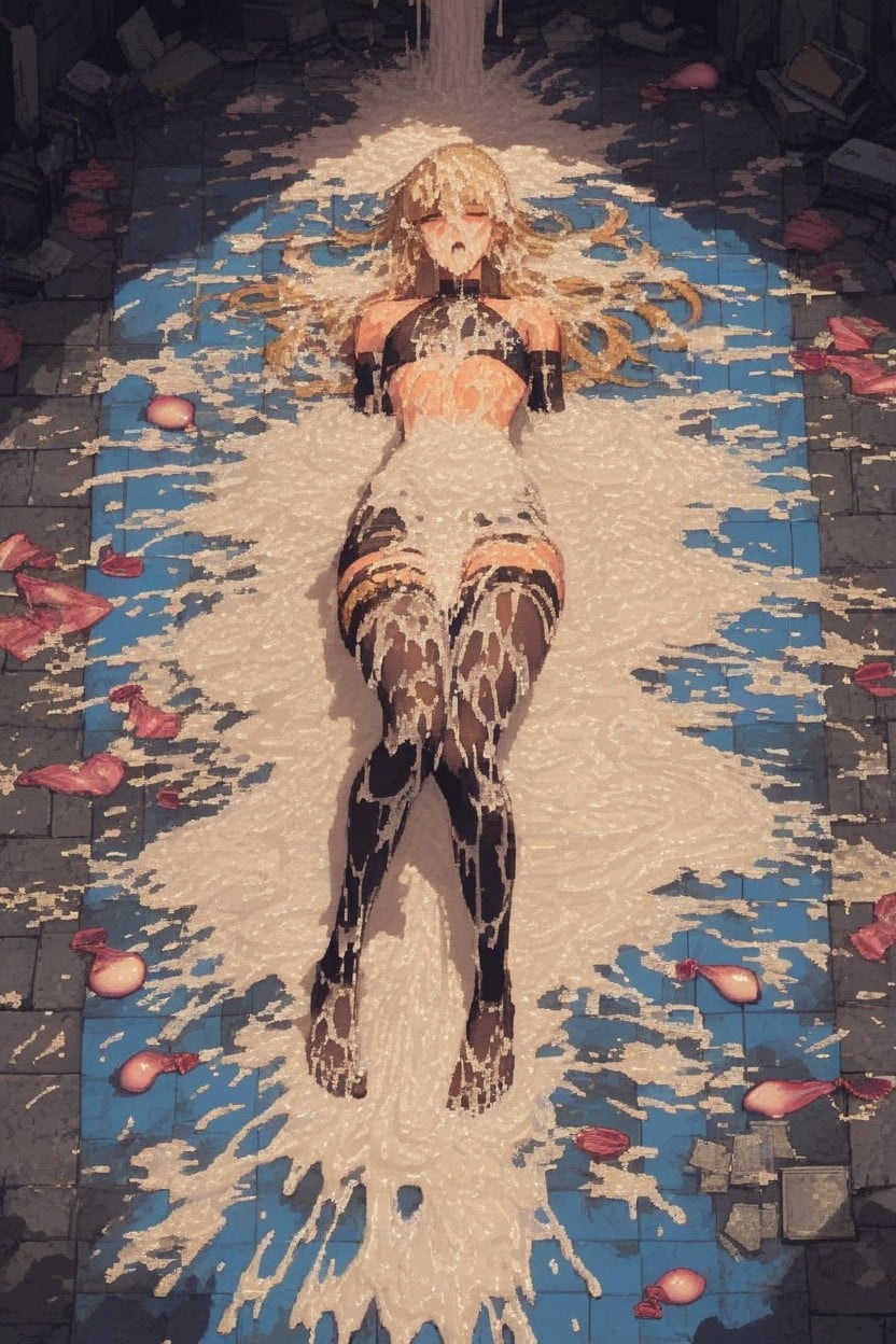Orgasm, Spreading Legs, Cum On Feet Hentai AI Porn