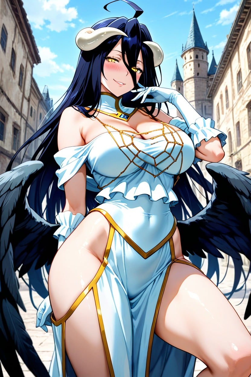 Long, Breasts, Two Horns AI Porn