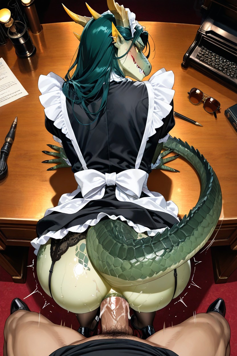 Spikey Jaw, Thrusting Motion, Delgada Hentai IA
