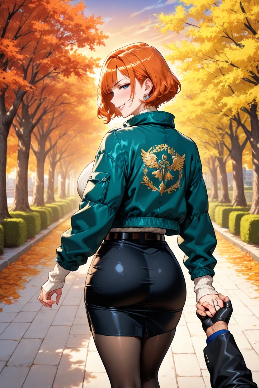 Autumn, Sweater, Smirking Hentai AI Porn