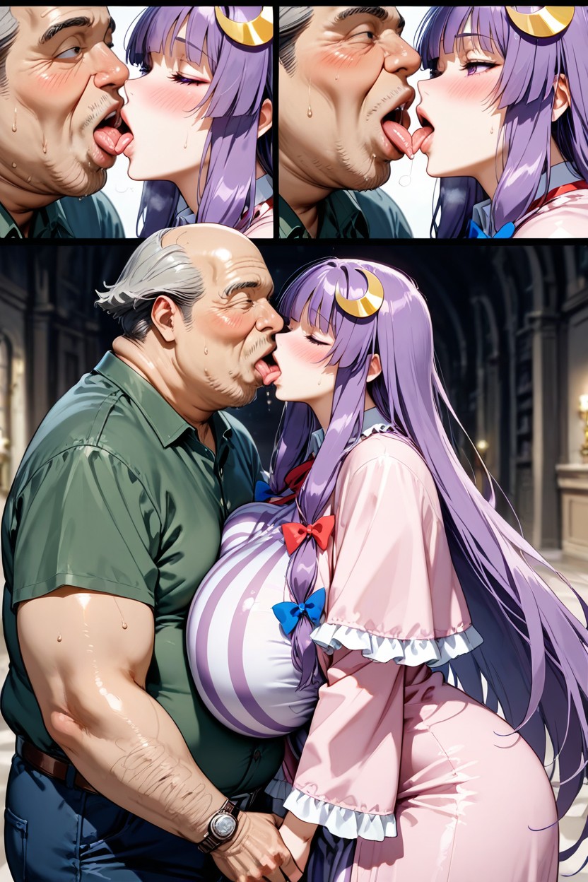 Open Eye, Kiss, Old Man Hentai IA