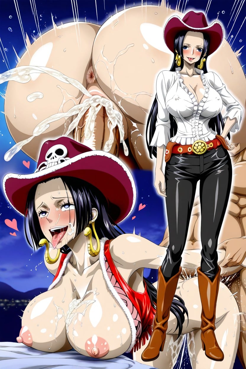 Blushing, Eyes Looking At Giant, 30+ Hentai IA