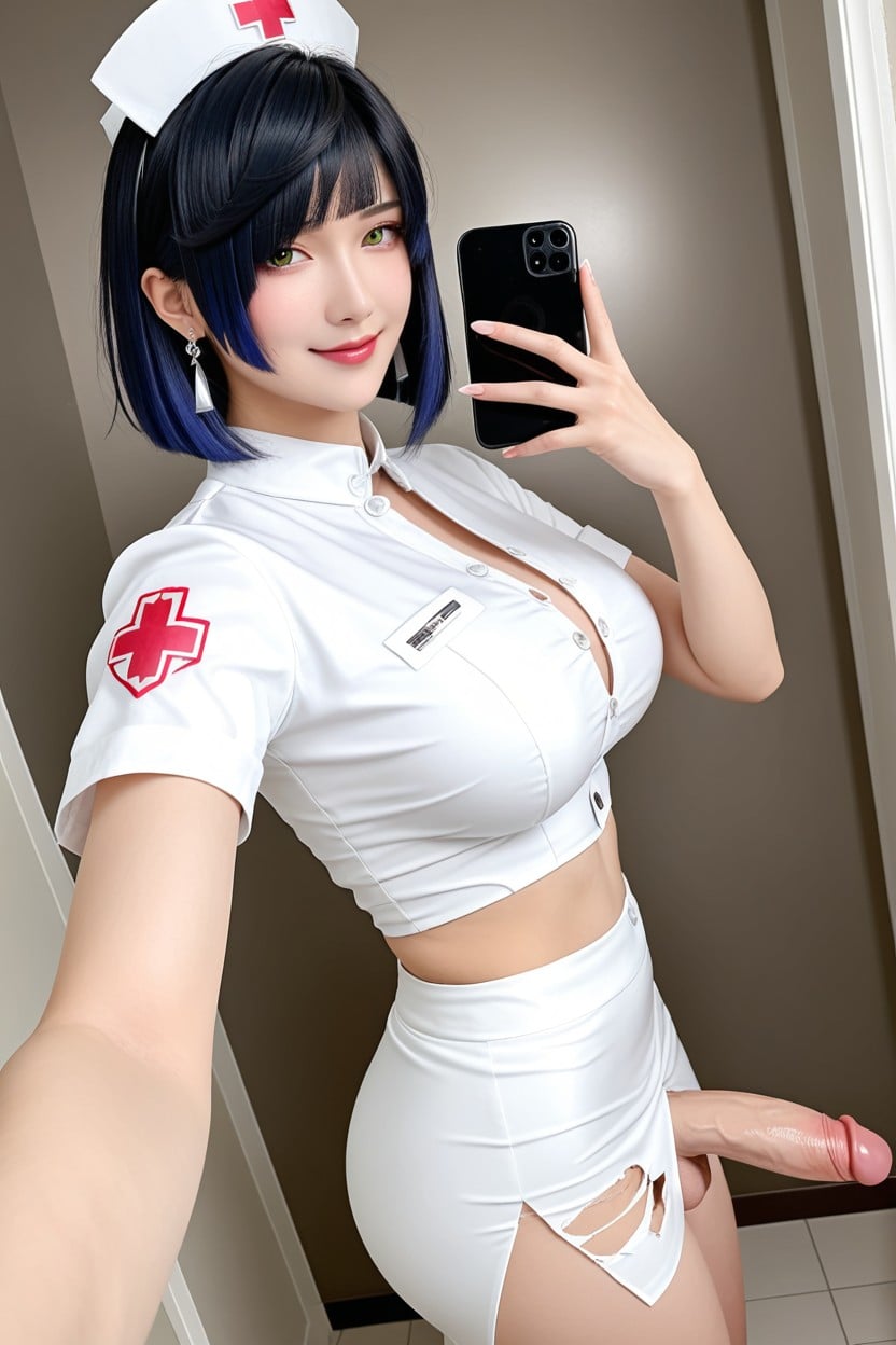 Ruelle, Torn Clothes, Detailed Penis Porno IA Asiatique