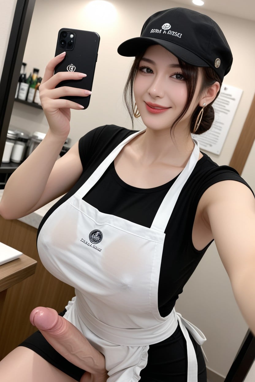 Uhd, Pink Nipple, Huge Saggy Breasts Porno IA Asiatique