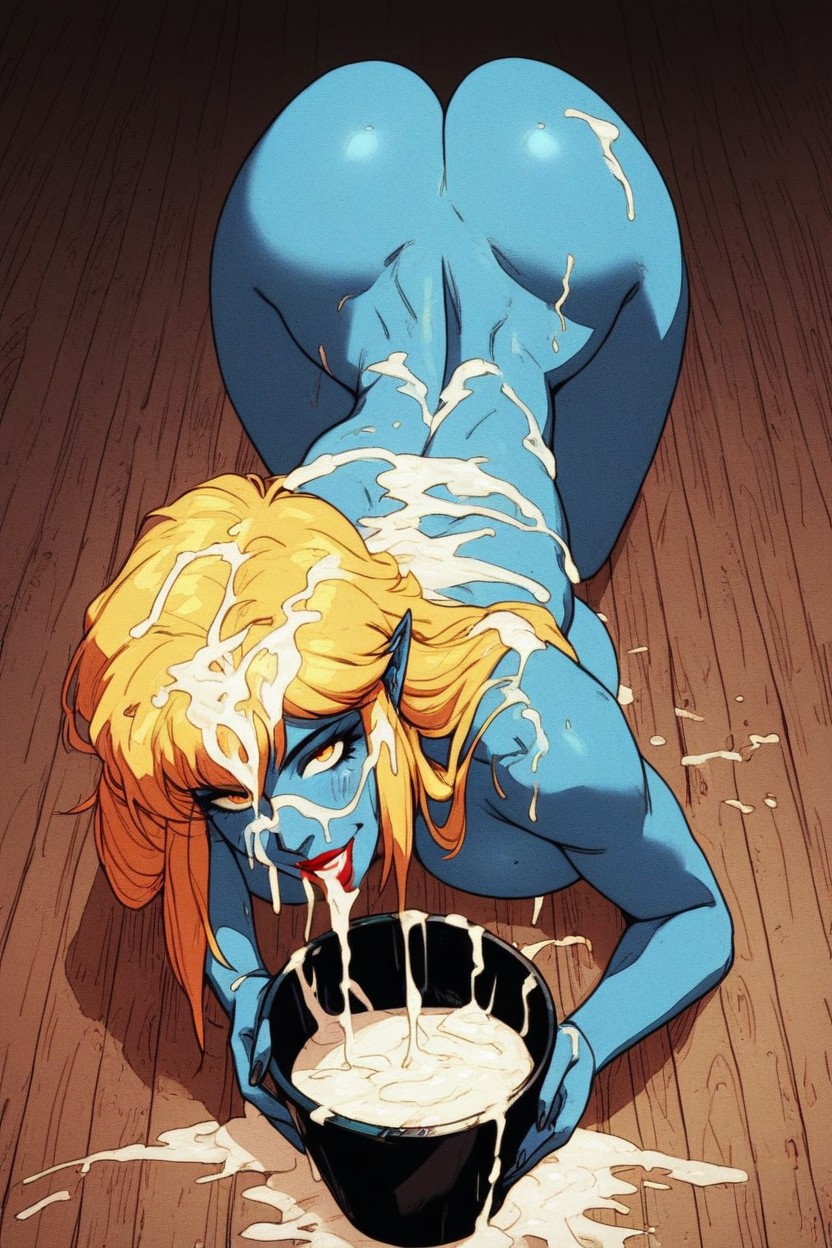 Cum On Everything, Full Of Cum, Cumflation Hentai AI Porn