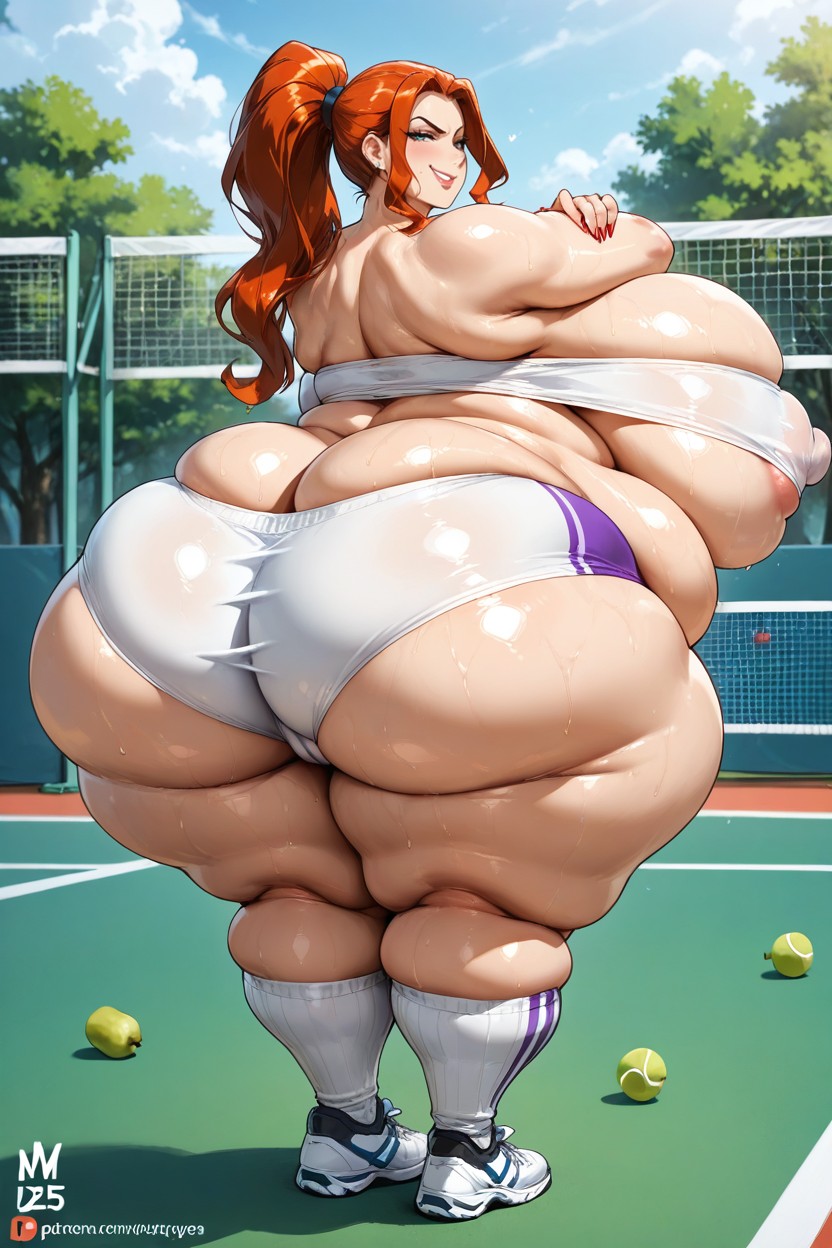 Obese, Hyper Camel Toe, Skimpy AI Porn