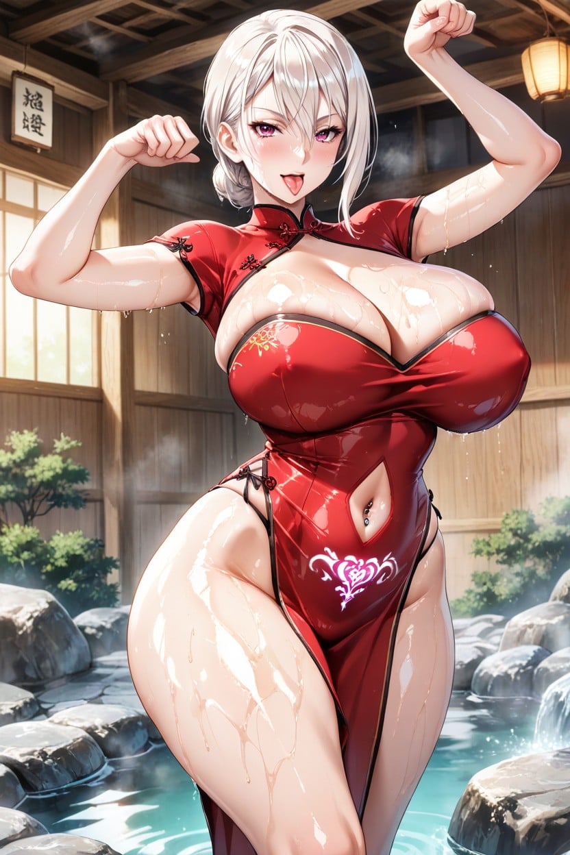 Cat Pose, Sharp Focus, Outfits Flexible AI Porn