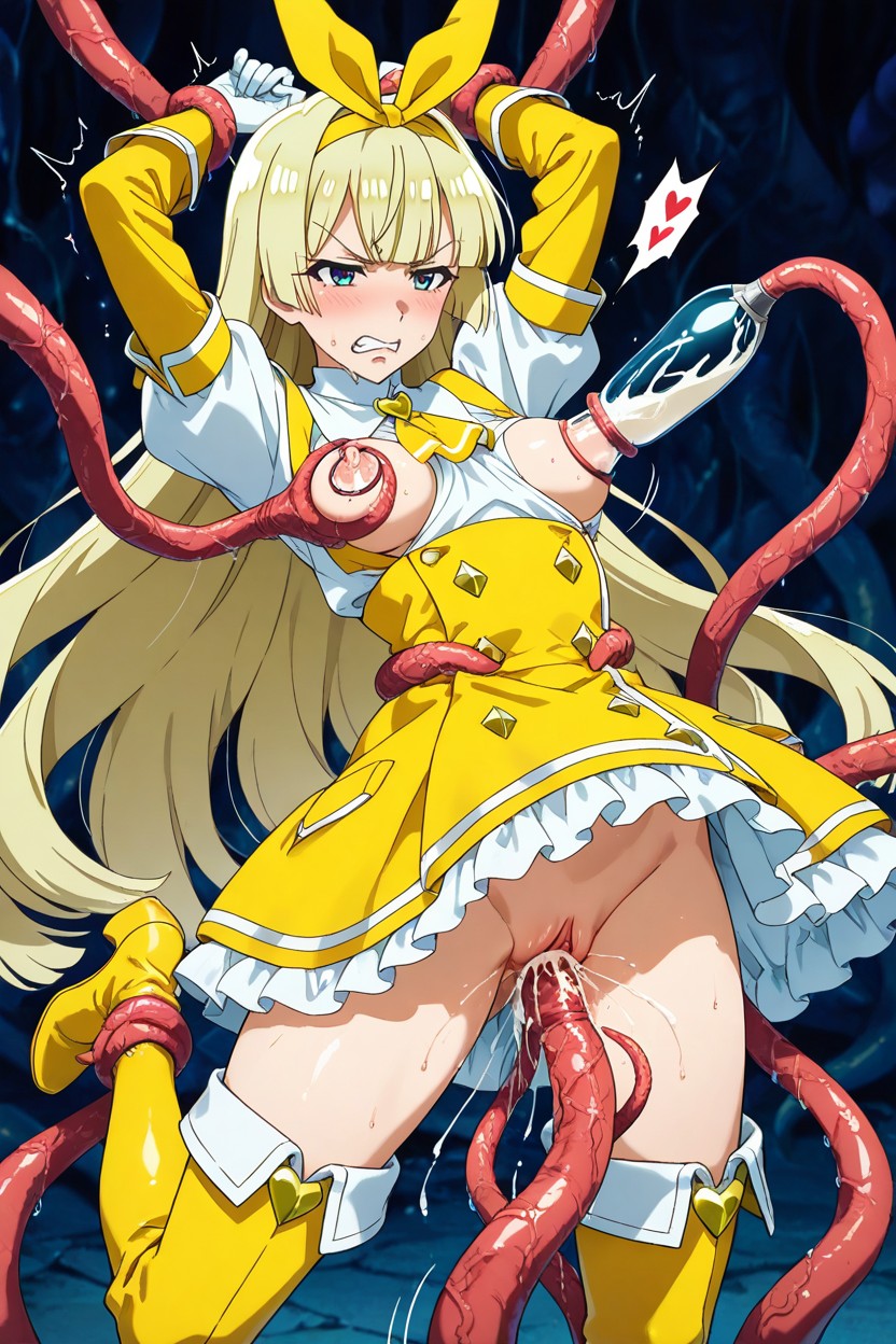 Angry, Medium Ass, Small Breasts Hentai AI Porn