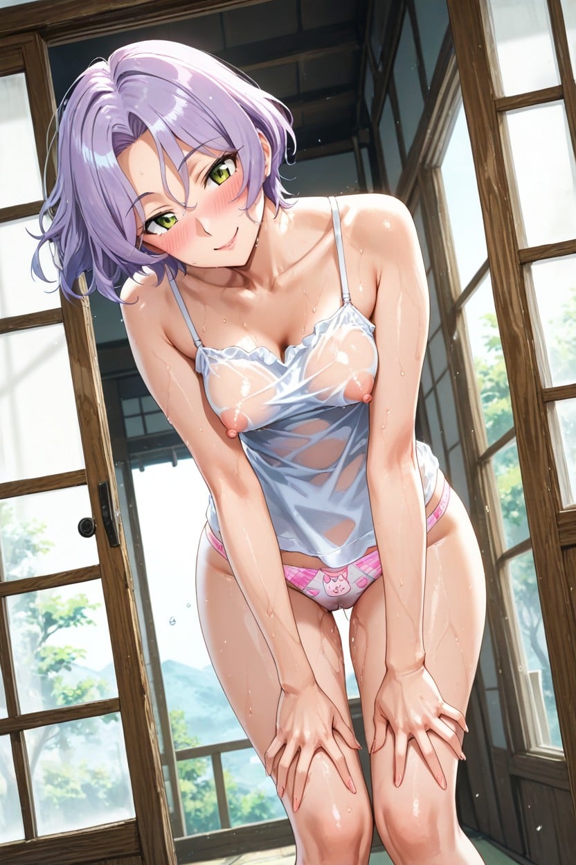 K, Pointy Nipples, Sweaty Hentai AI Porn