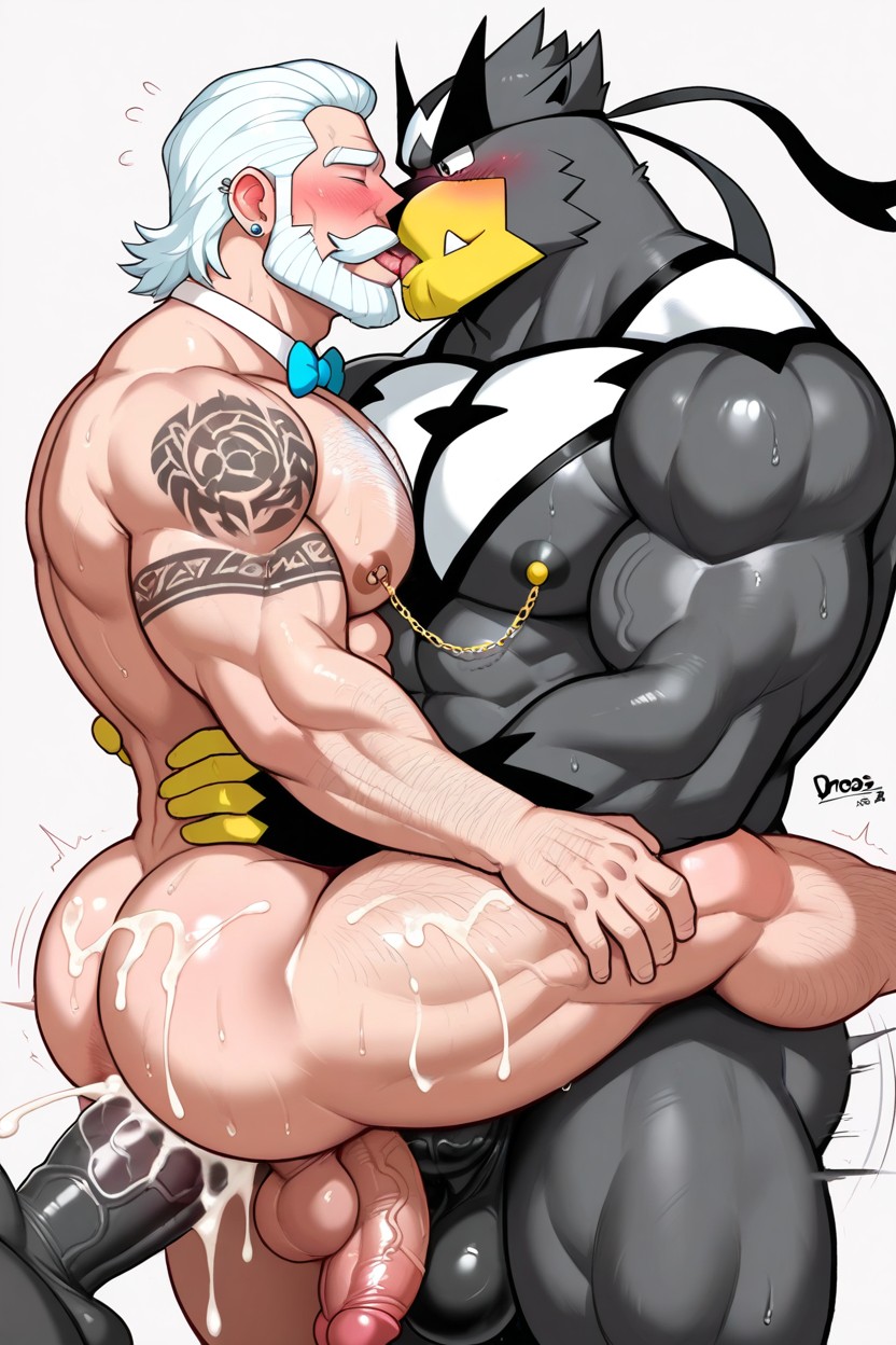 Big Ass, Musclé, Gay Sex Porno IA Gay