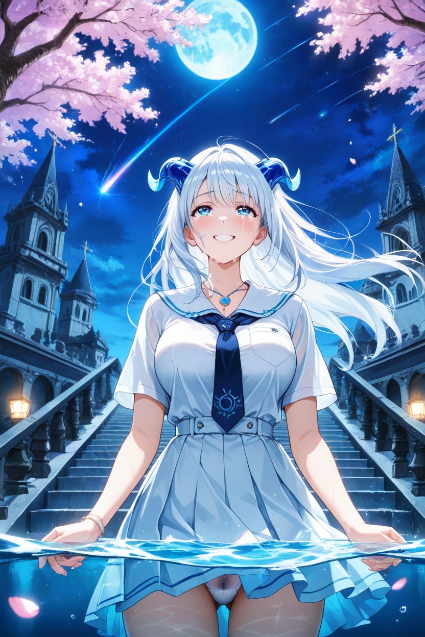 Blessed, Pubes, Glamorous Sky Hentai AI Porn
