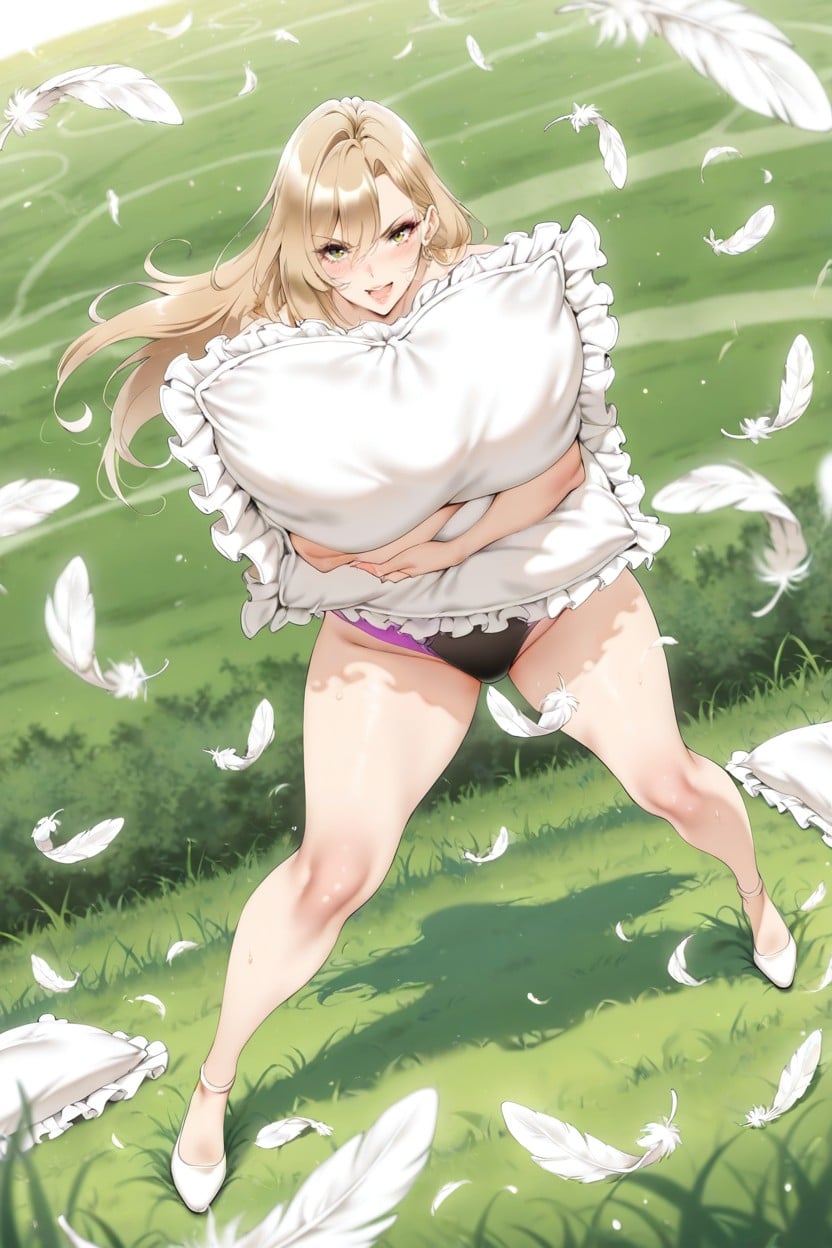From, Pillow Fighting, Standing Hentai AI Porn
