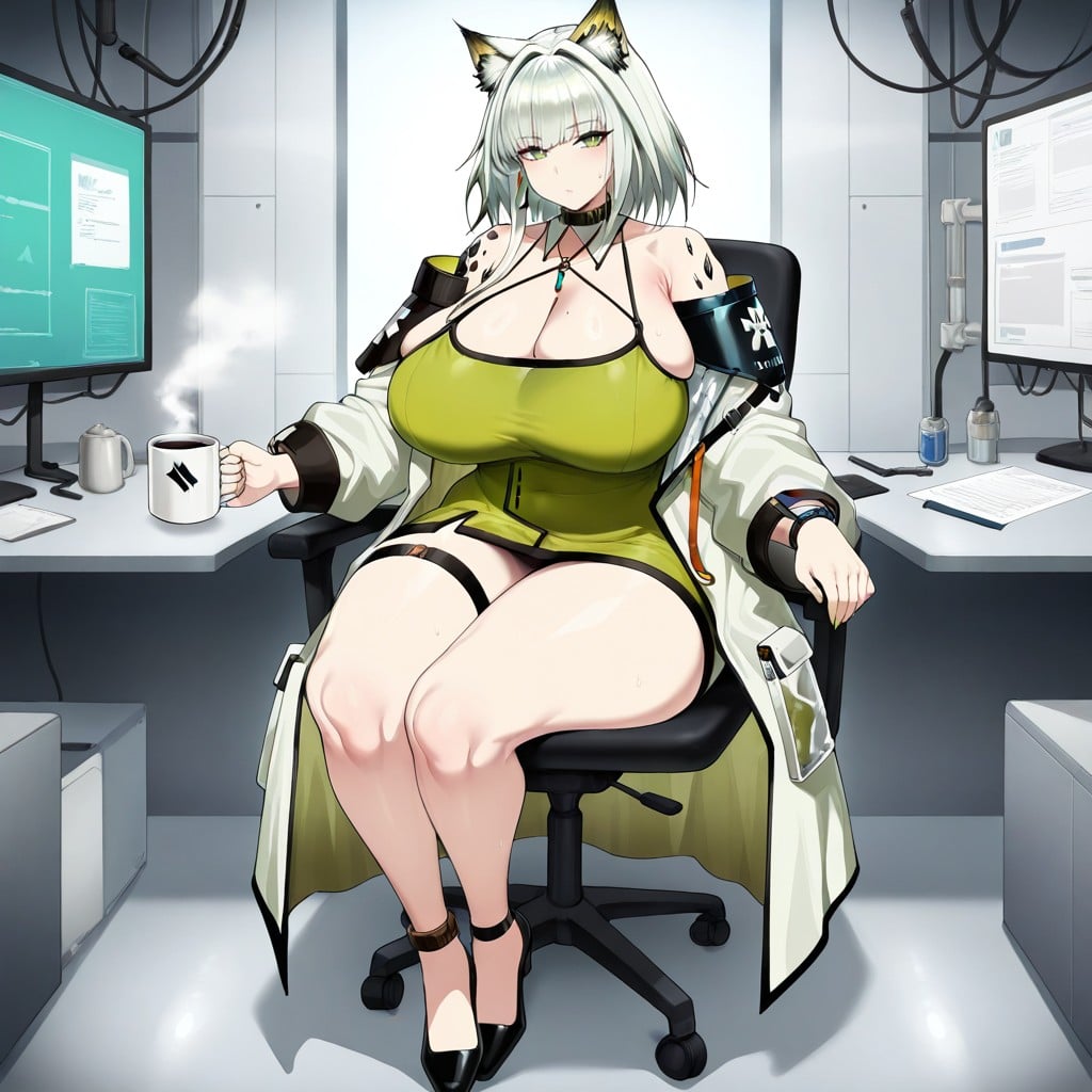 Girl, Sharp Gaze, 18+ Hentai AI Porn