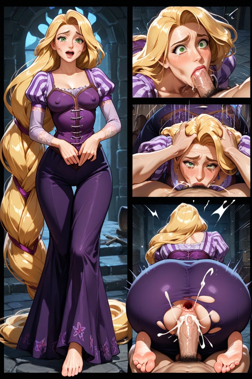 Mega Dynamic Positions, Expressive Motions, Skinny Hentai AI Porn
