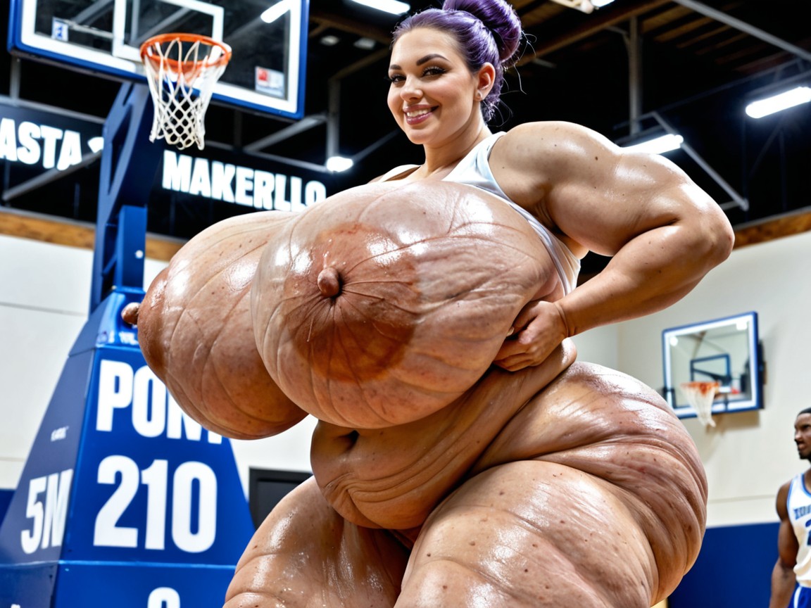 Extreme Hyper Massive Tits, Hyper Ultra Extremely Over Exaggerated Breast Implants, Extreme Macromastia Breast Hypertrophy BBW AI Porn
