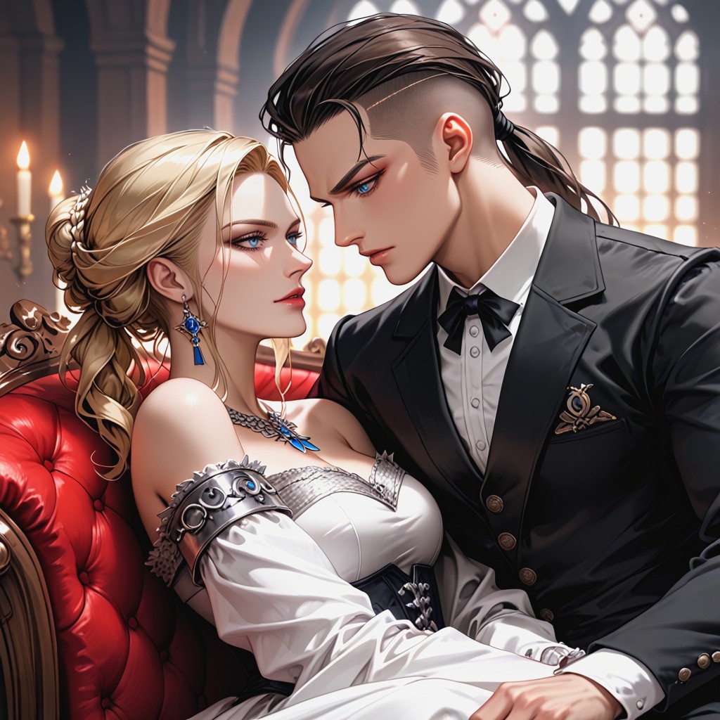 Gothic Realism, Break Crimson Velvet Background, Carved Dark Medieval Wood Hentai AI Porn