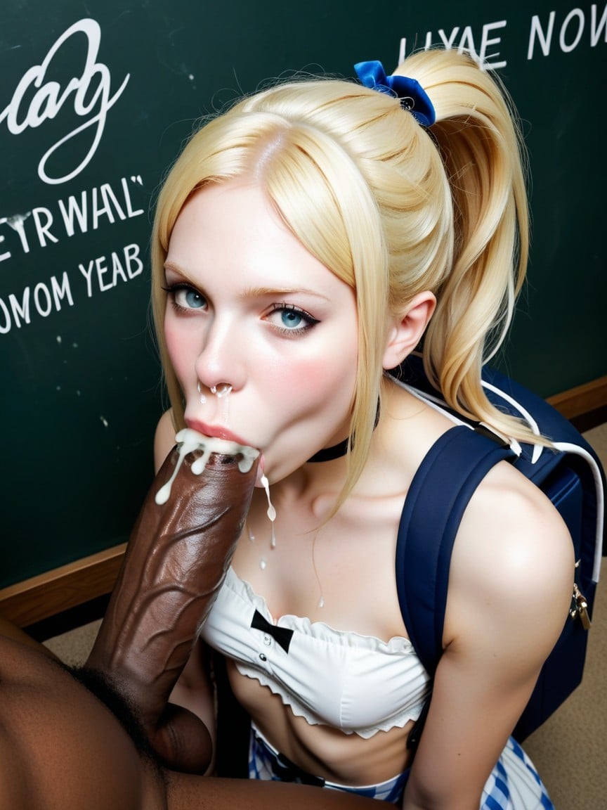 Soft Pale White Skin, Hyper Giant Veiny Cock, Hinata Waist AI Porn