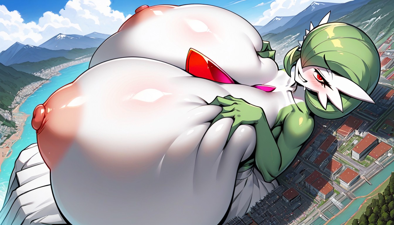Looking Down At Breasts, Only Two Breast, Horny Furry AI Porn