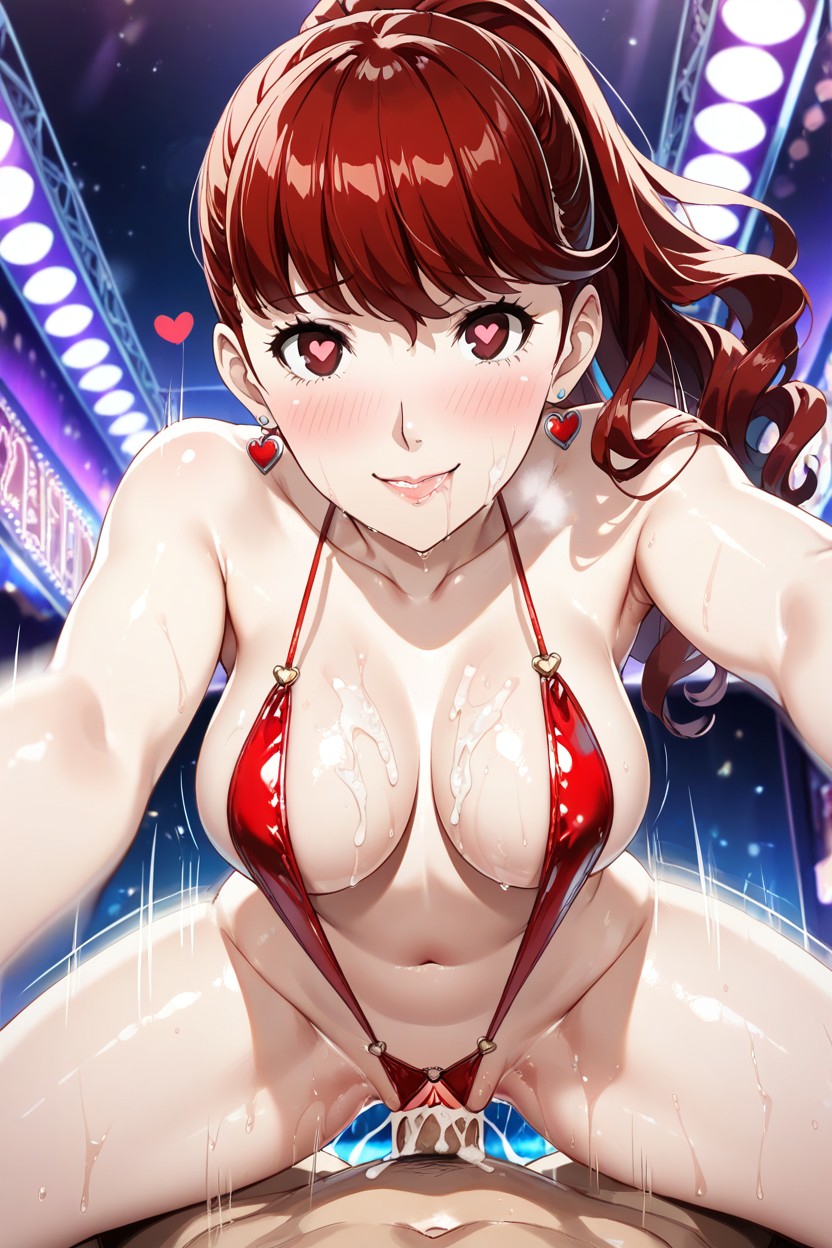 Motion Line, Exposed Pussy, Blushing Hentai AI Porn