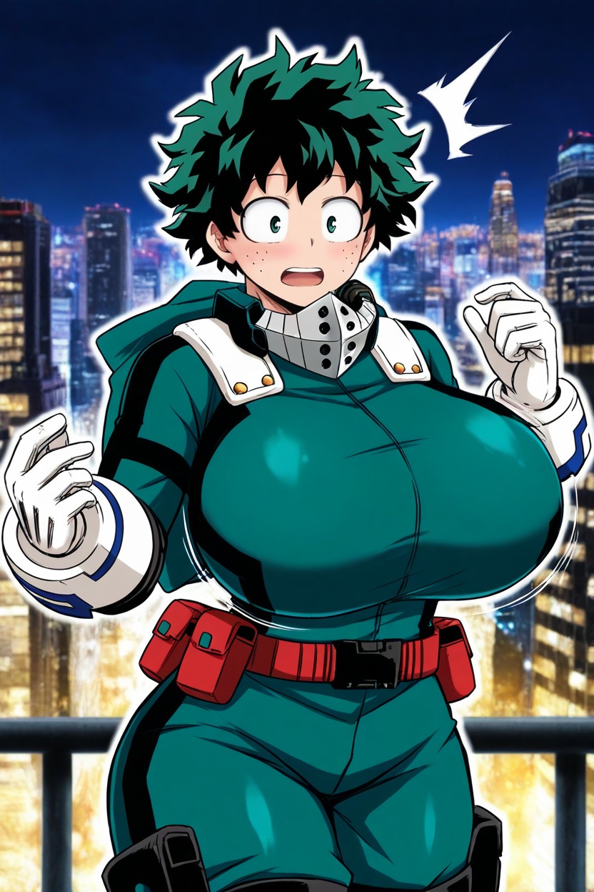 Jiggling Breasts, Covered Breasts, Bouncing Breasts AI Porn