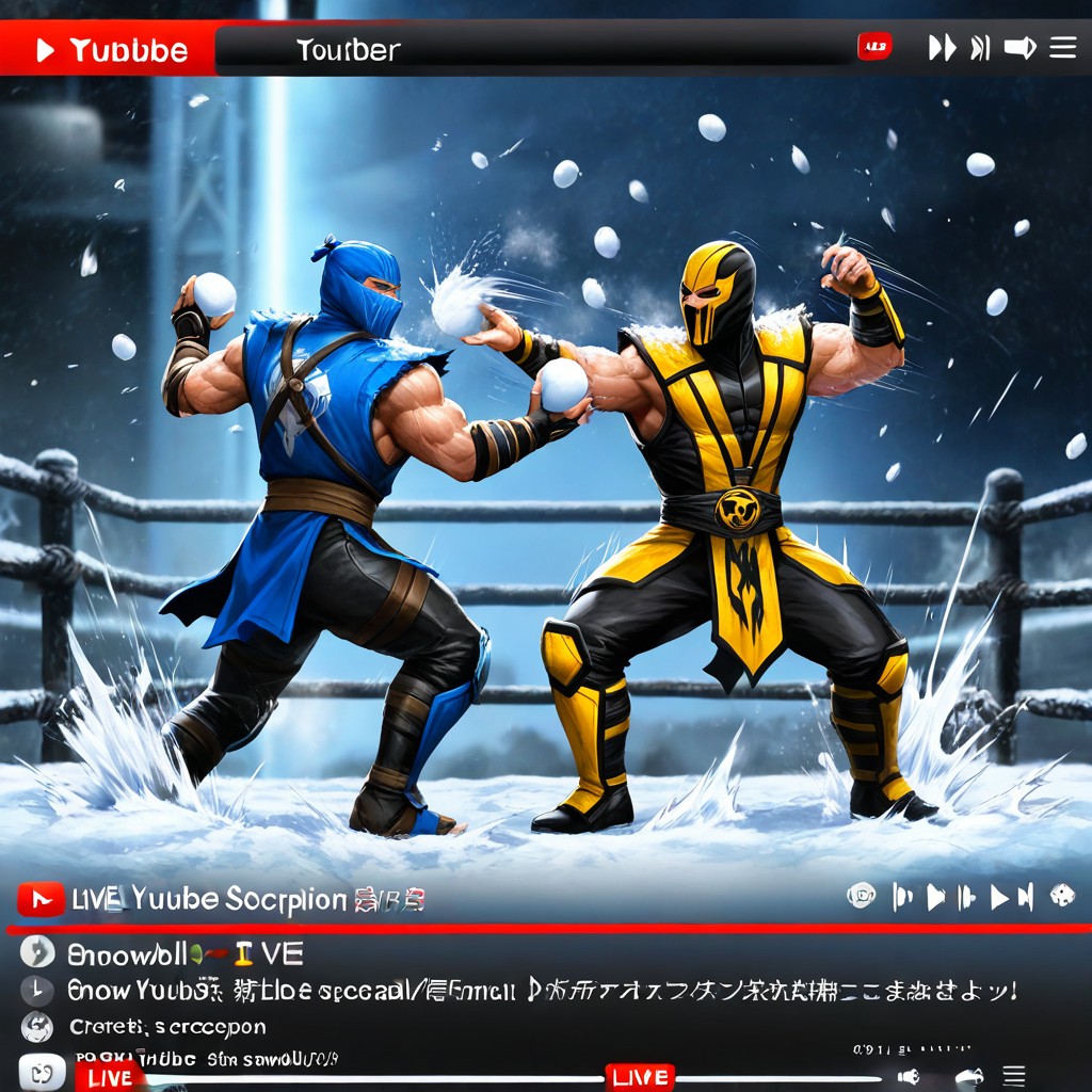 Dynamic Image, Snowballs Hitting Bodies, Dynamic Scene AI Porn