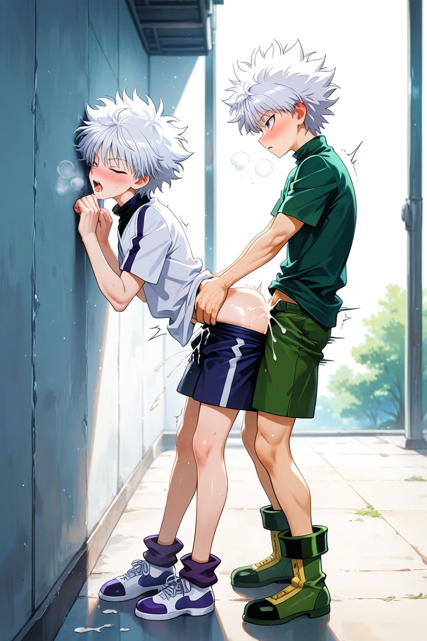 Killua In Skirt, Killua, Killua Porno IA Gay