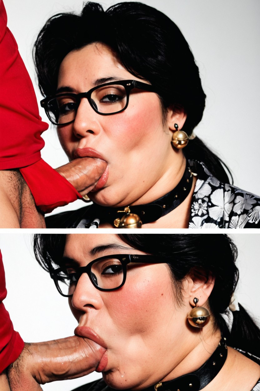 Multiple Views Of Same Woman, Plump Large Lips, Sweaty Porno BBW IA