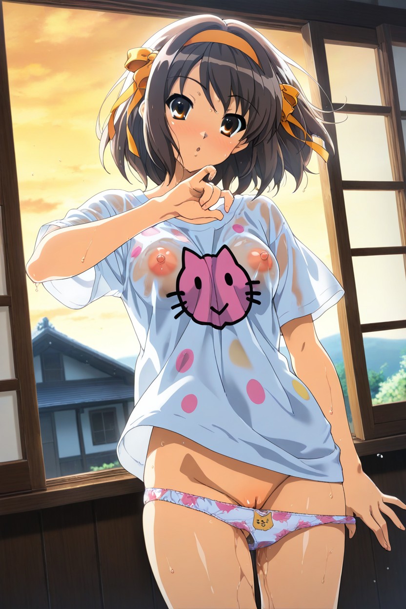 Dynamic Angle, Oversized T-shirts, Hd Hentai IA