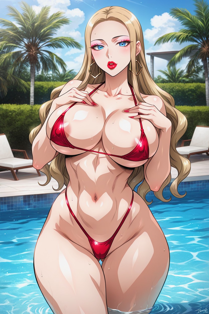Thick Lips, Exposed Ribs, Perfect Face AI Porn