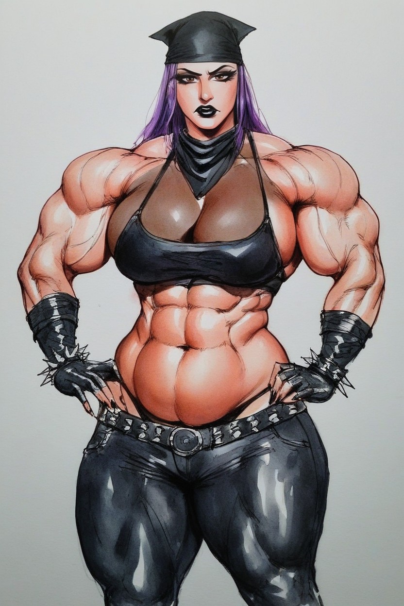 Big Eyelashes, Wide Hips, White Woman Porno IA