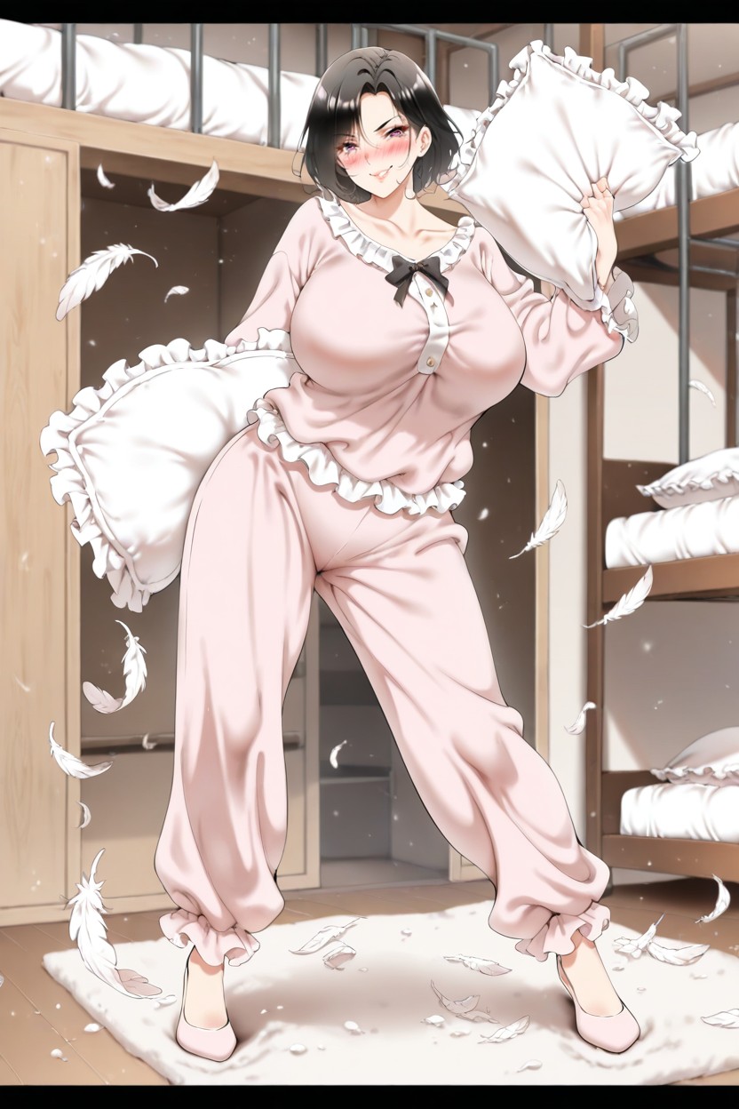 Massive Ass, Looking At Viewer, Gin No Saji Hentai AI Porn