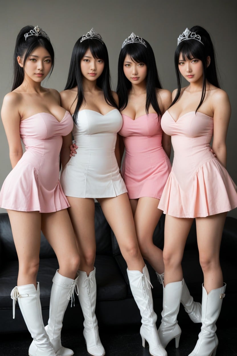 Pale Skin, Long Hair, 18+ AI Porn