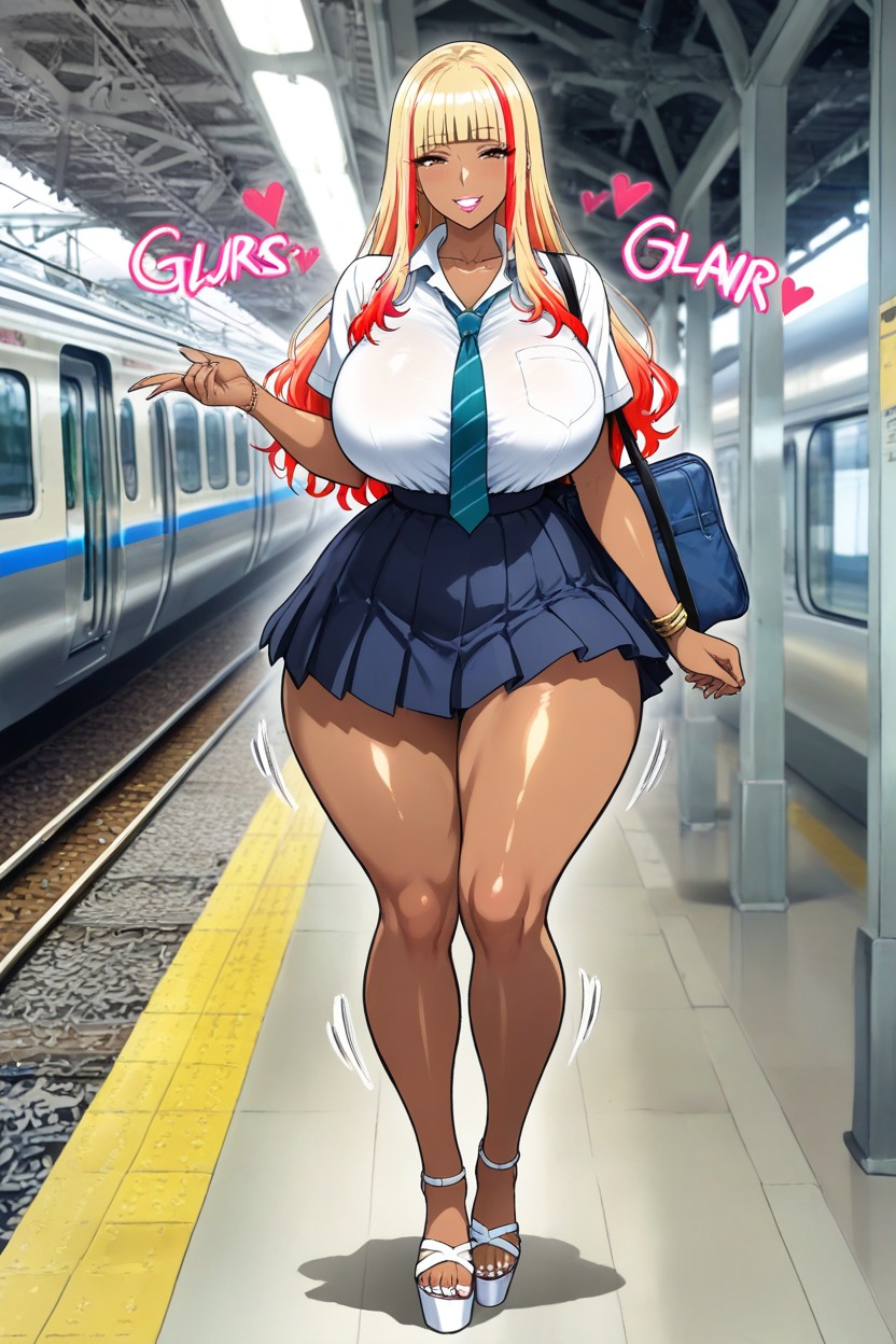 Hourglass Body Figure, 18+, Platform Hentai AI Porn
