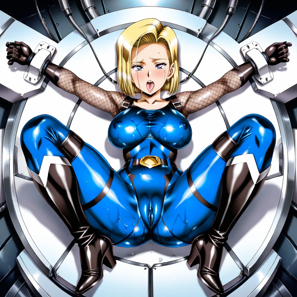 Urusihara Satoshi Art Style, Kuhaa Pose Through Clothing, Prominent Clitoris Bulge Hentai AI Porn