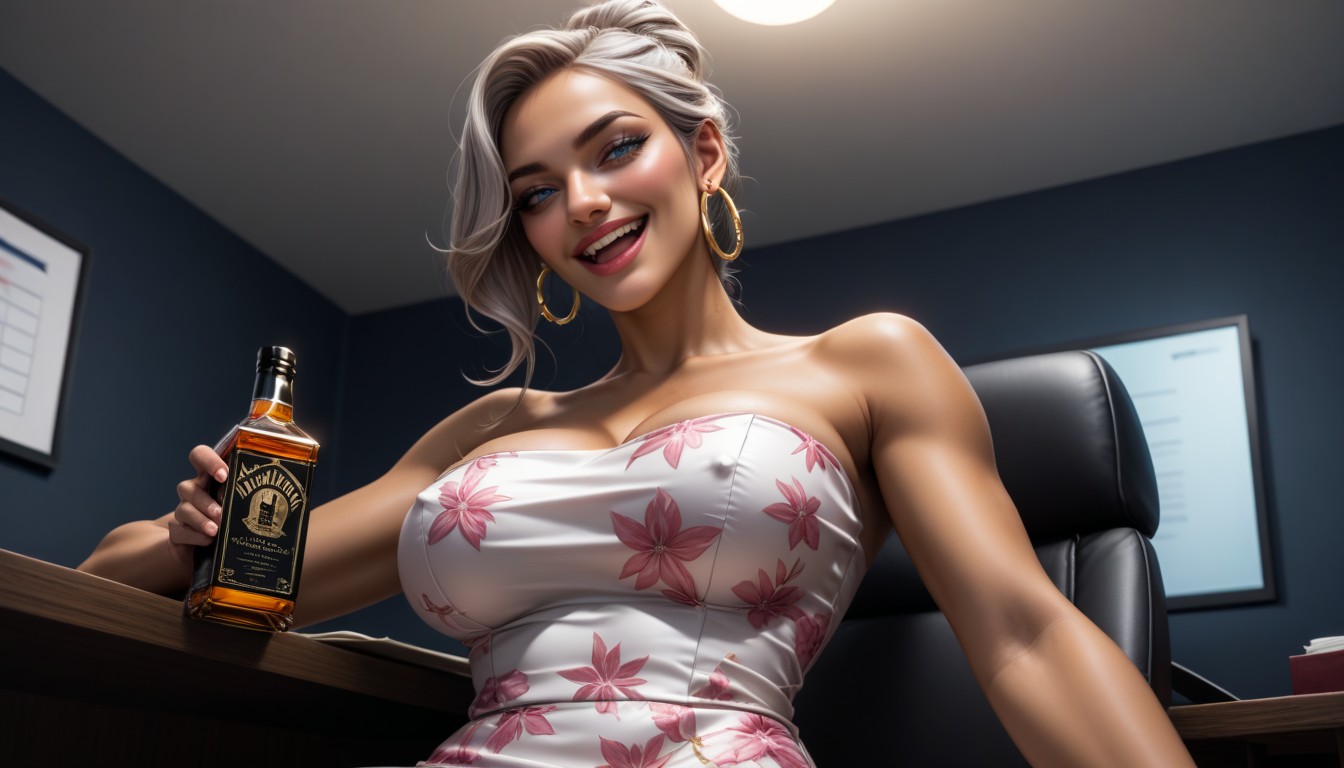 High Definition, Smiling, Lustful Desires AI Porn