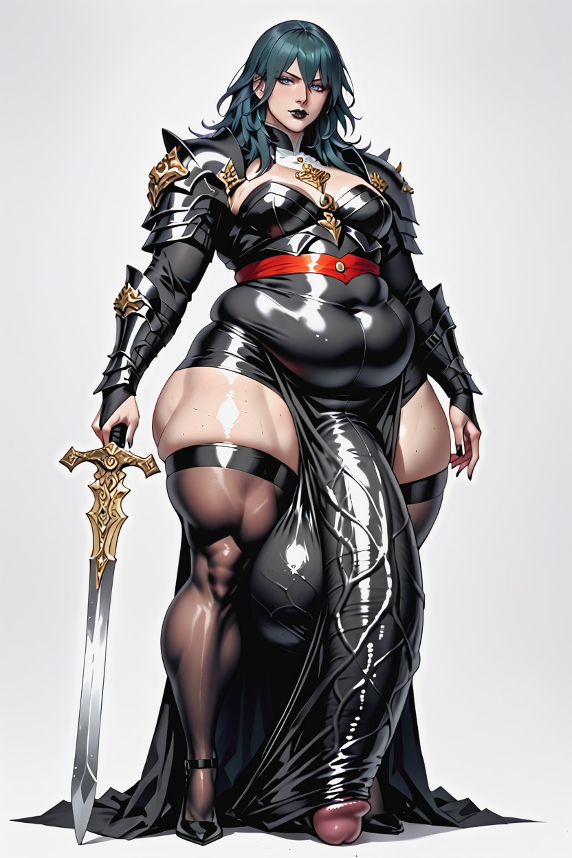 Cuerpo Completo, Glossy Skin, Byleth's Stockings Porno shemale IA