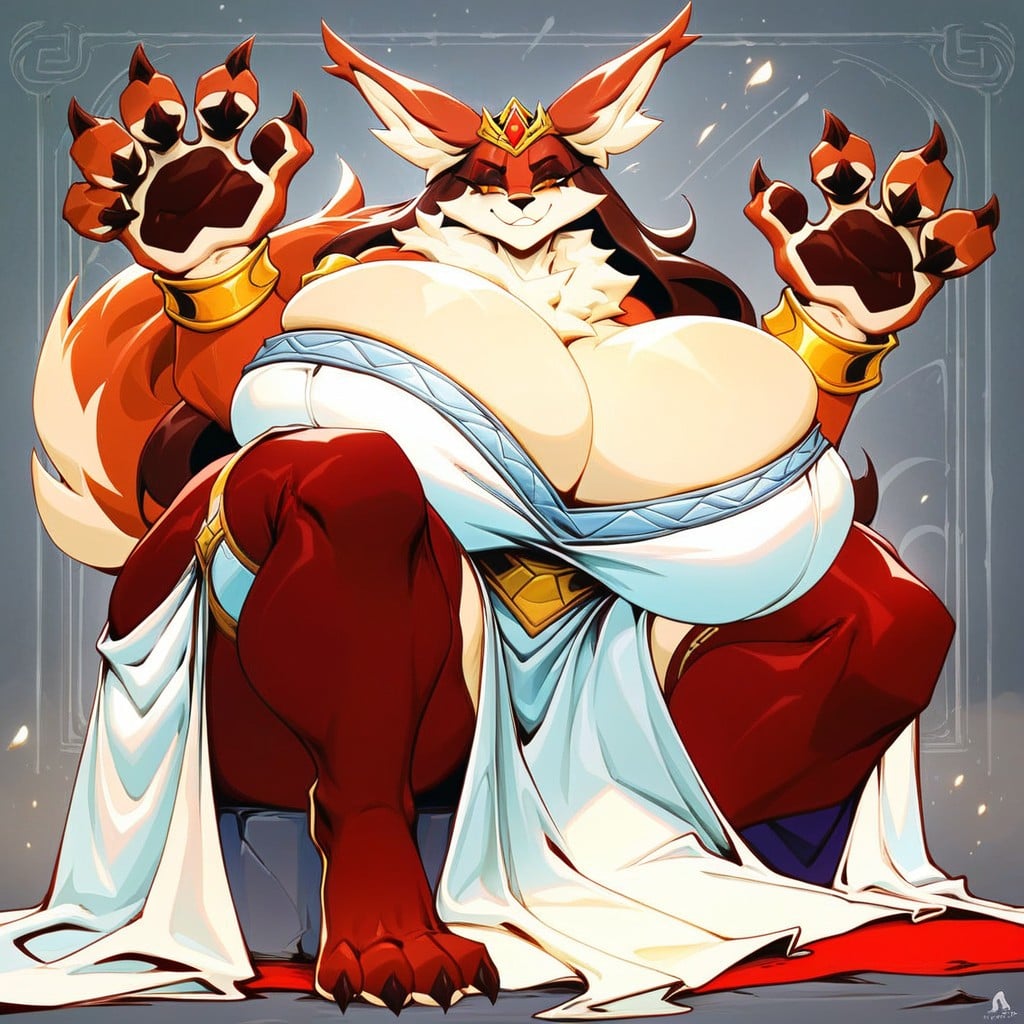 Detailed Background, Reagan Long Style, Big Thighs Furry AI Porn
