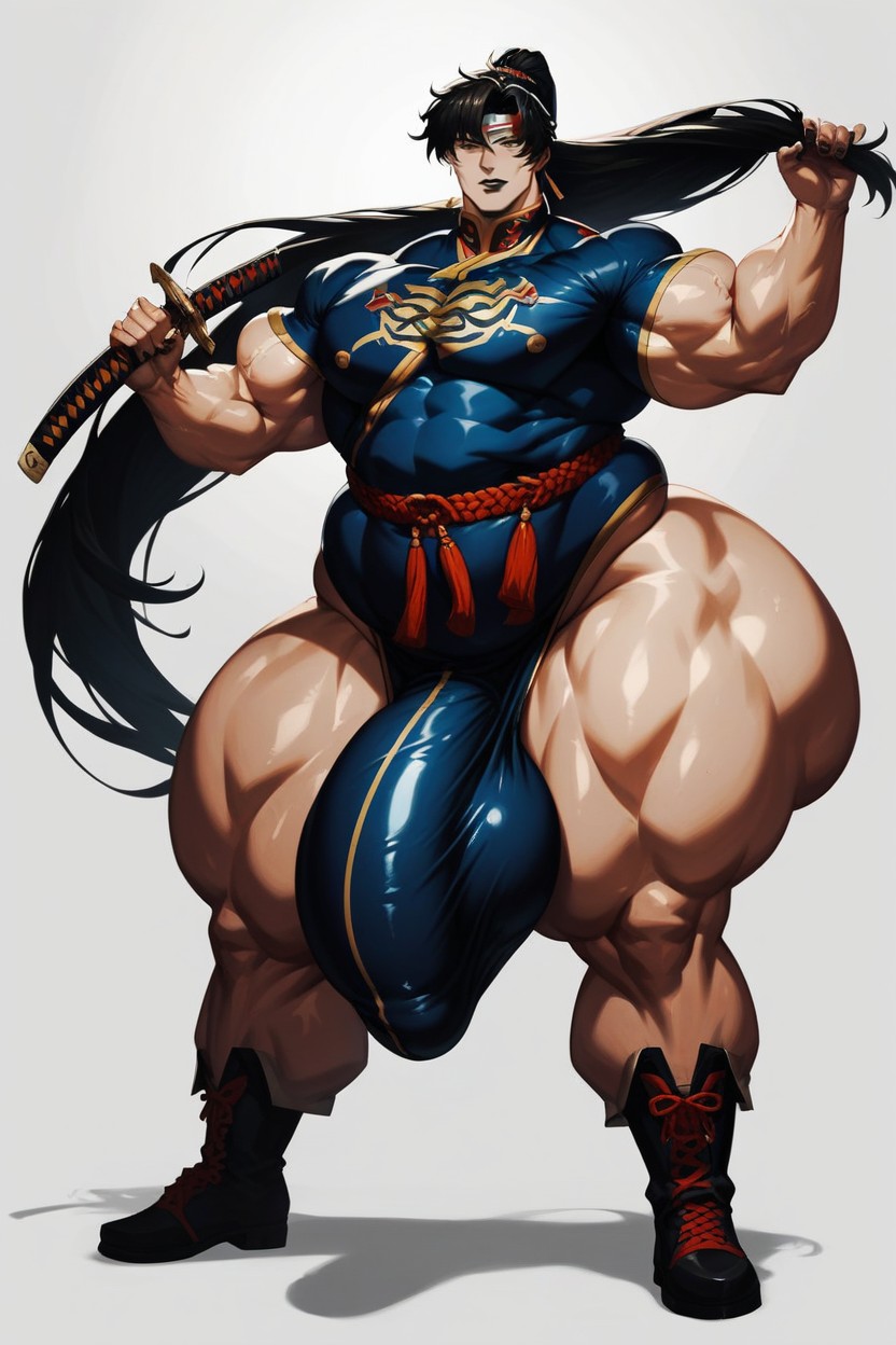 Lyndis, Masculine Body, Lyn From Fire Emblem AI Gay Porn