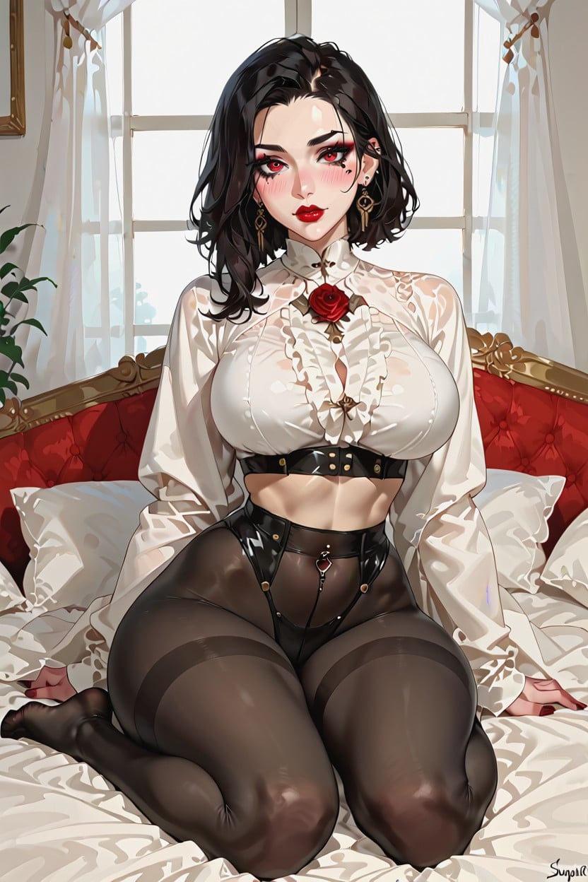 Leg, Huge Ass, Flawless Skin AI Porn