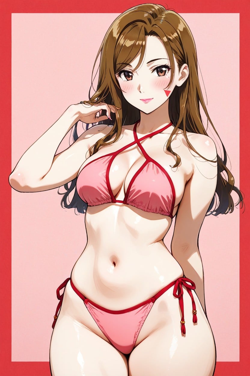 Medium Breasts, Medium Ass, Subtle Highlights On Hair Hentai AI Porn