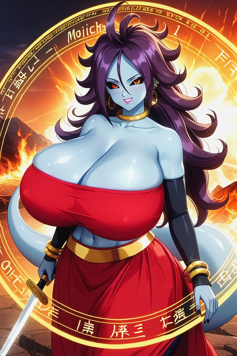 Hourglass, Huge Wings, Round Breast Hentai AI Porn