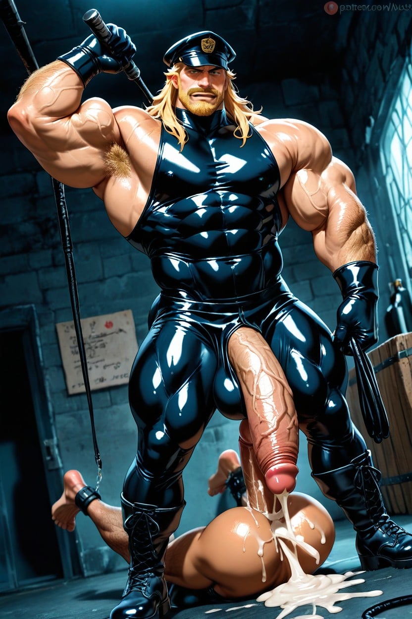 Solo Man, Musky Armpits, Pénis Hyper Long Et Impossible Porno IA Gay